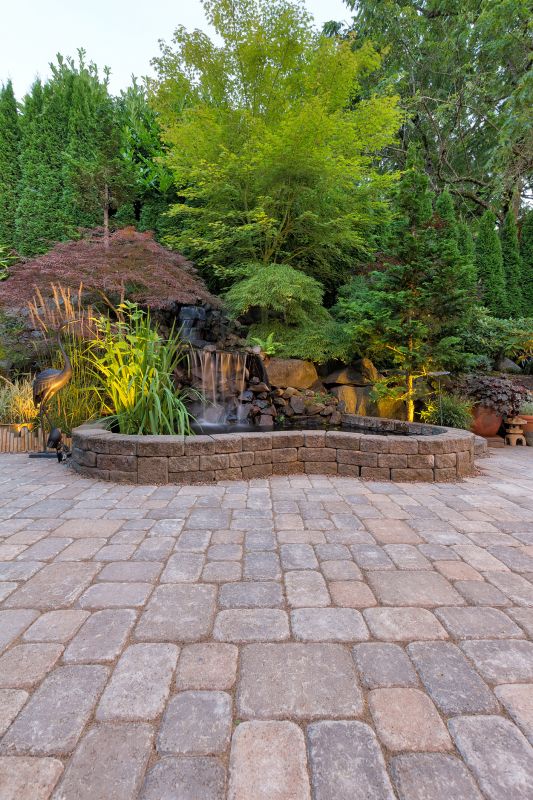 Natural stone pavers