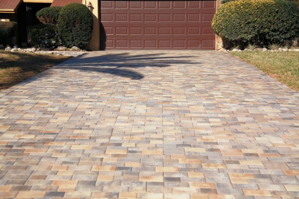 Driveway Pavers Replacement in Barrington